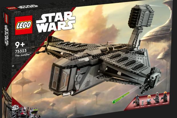 Free Press Series: LEGO® Star Wars™ The Justifier™. Credit: LEGO