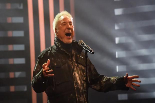 Tom Jones issues health update after 'collapsing' on stage. (PA)