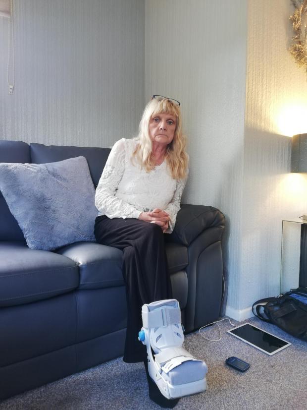 Free Press Series: Sue Allen from Cwmbran has been left 'in agony' for nearly a year while doctors diagnosed her foot problem and then delayed her operation.