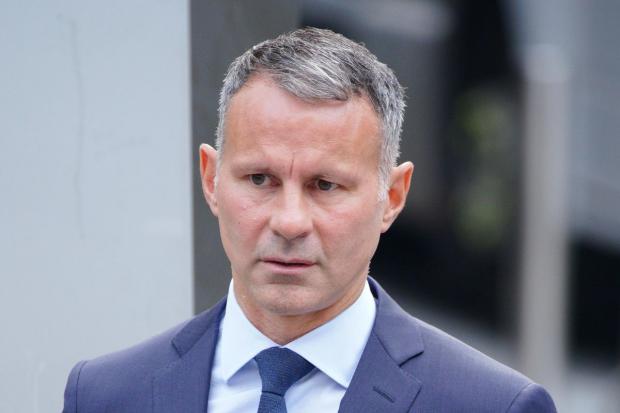 Ryan Giggs arrives in court on August 15, 2022. Picture: PA.