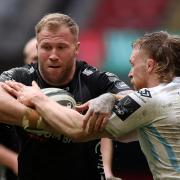 SKIPPER: Ross Moriarty will lead the Dragons at Cardiff Blues