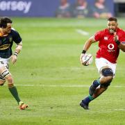 INFLUENTIAL: Wales number eight Taulupe Faletau on the run for the Lions