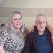 Sharron Ingleson was unable to find out where and how her dad, 86-year-old John Higgins, was after he was taken to hospital after a fall. Picture: Sharron Ingleson.