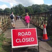 Listed Tintern footbridge of Sex Education fame to close next year for repairs