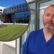 Dr David Hepburn features in a video giving the latest on the ITU in Grange Hospital and the situation across the healthboard