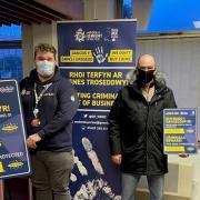 Gwent Police have teamed up with Croesyceiliog and Llanyrafon Community Council to provide free forensic kits for residents. Picture: Office of the Police and Crime Commissioner for Gwent