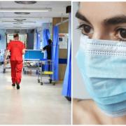 Anyone visiting hospital in Wales is once again asked to wear face coverings