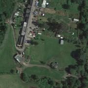 A satellite image of the site. Picture: Google Maps
