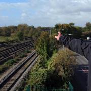 Magor Action Group on Rail member Ted Hand