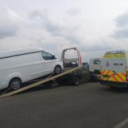 Riders dealt with for causing criminal damage after vehicles seized