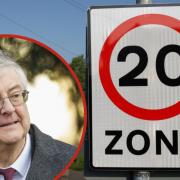 Mark Drakeford has defended the 20mph speed limit