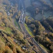 The A465 Heads of the Valleys road. Picture: Costain