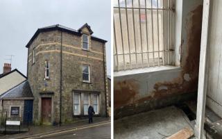 This stone built former bank is the World Heritage town of Blaenavon is being sold by Paul Fosh Auctions
